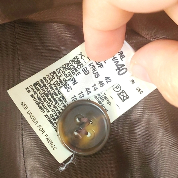 Women's Vintage Taifun Collection blazer in Metallic brown/Mocha Mousse - Picture 4 of 4